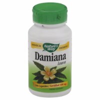 Nature's Way Damiana Leaves Capsules 400 mg Perspective: Main
