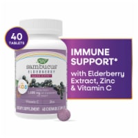 Nature's Way® Kids Sambucus™ Elderberry Immune Support Chewable Tablets