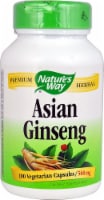 Nature's Way Asian Ginseng Capsules 560mg Perspective: Main
