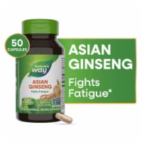 Nature's Way® Asian Ginseng Root Capsules