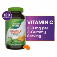 Nature's Way Orange Flavored Vitamin C Gummies 250mg