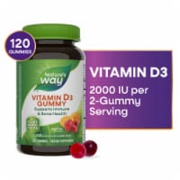Nature's Way® Mixed Fruit Flavored Vitamin D3 Gummies
