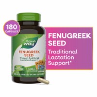 Nature's Way® Fenugreek Seed Vegan Capsules