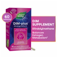 Nature's Way DIM Plus DIM Supplement Diindolylmethane Vegan Capsules Perspective: Main