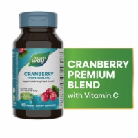 Nature's Way Premium Blend Cranberry with Vitamin C Antioxidant Support Tablets Perspective: Main