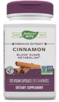 Natures Way Standardized Cinnamon Capsules