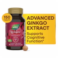 Nature's Way Ginkgold Advanced Ginkgo Extract Tablets 120 mg Per 2 Tablet Serving Perspective: Main