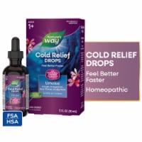 Nature's Way Cold Relief Umcka Multi-Symptom Cold Relief Homeopathic for Ages 1+ Drops Perspective: Main