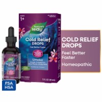 Nature's Way Cold Relief Umcka Multi-Symptom Cold Relief Homeopathic for Ages 1+ Drops Perspective: Main