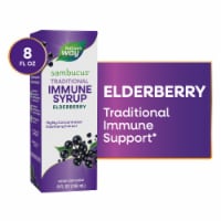 Nature’s Way Sambucus Traditional Immune Concentrated Black Elderberry Extract Berry Flavored Syrup Perspective: Main