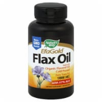 Nature's Way EFA Flax Oil 1000 mg Softgels Perspective: Main