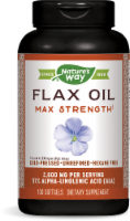 Nature's Way EFA Flax Oil High Potency Softgels 1300 mg