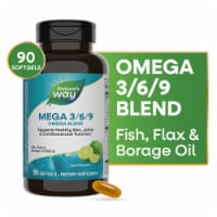Nature's Way Mega Blend Lime Flavor Softels 1350mg