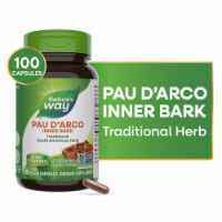 Nature's Way Pau d'Arco Inner Bark Capsules 2,180 mg per 4-Capsule Serving Capsules Perspective: Main