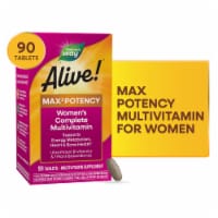 Nature's Way® Alive!® Women's Max Potency Muli-Vitamin Supplement Tablets 600mg