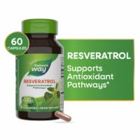 Nature's Way Resveratrol Supports Antioxidant Pathways Vegan Capsules Perspective: Main