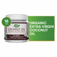 Nature's Way Organic Extra Virgin Coconut Pure and Unrefined Cold Pressed USDA Organic Oil Perspective: Main