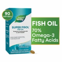 Nature's Way Super Fisol Fish Oil Cardiovascular and Joint Health Omega 3 Softgels Perspective: Main
