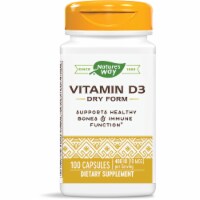 Nature's Way Dry Form Vitamin D3 400 IU