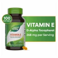 Nature's Way® Vitamin E D-Alpha Tocopherol Softgels