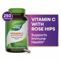 Nature's Way Vitamin C-500 with Rose Hips Capsules 1000mg