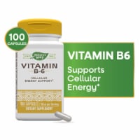 Nature's Way Vitamin B-6 Capsules