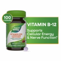 Nature's Way® Vitamin B-12 Cherry Flavored Vegan Lozenges
