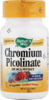 Nature's Way Chromium Picolinate 200 mg Capsules Perspective: Main