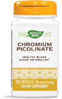 Nature's Way Chromium Picolinate Capsules 200 mcg