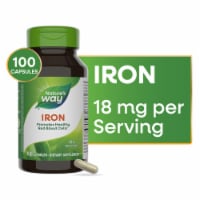 Nature's Way Iron Capsules 18mg