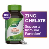 Nature's Way® Zinc Chelate Dietary Supplement Capsules