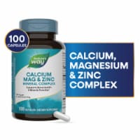 Nature's Way Calcium Magnesium & Zinc Mineral Complex Bones & Muscles Capsules
