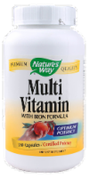 Nature's Way Multi Vitamin with Iron Capsules Perspective: Main