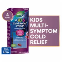 Nature's Way® Kids Cold Relief Umcka Shortens Colds Homeopathic Phenylephrine-Free Cherry Syrup
