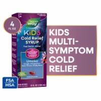 Nature's Way Kids Cold Relief Umcka Shortens Colds Homeopathic Cherry Flavored Syrup Perspective: Main
