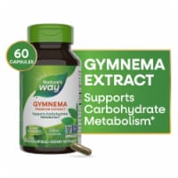Nature's Way Gymnema Premium Extract Supports Carbohydrate Metabolism Capsules 500 mg per Serving Perspective: Main