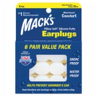 Mack's Pillow Soft Silicone Putty Earplugs Value Pack