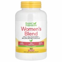 Women’s Blend Multivitamin by Super Nutrition - Vitamins & Minerals with a Balancing Herb, Perspective: Main
