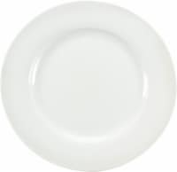 Dash of That™ Rimmed Dinner Plate - White Perspective: Main