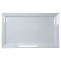 Dash of That™ Rectangular Serving Platter - White Perspective: Main