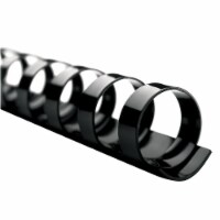 GBC® BINDING,PLAS,3/4 100BX,BK 4000104
