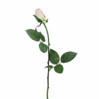 Allstate 32607377 23 in. Long Stem Artificial Rose Bud Pick Flowers, Pink