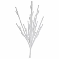 Allstate 31  White Snow Artificial Christmas Branch Decoration