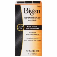 Bigen 57 Dark Brown Powder Hair Color Perspective: Main