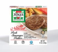 Jones Dairy Farm All Natural Pork Sausage Patties Perspective: Main
