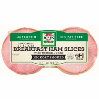 Jones Dairy Farm Hickory Smoked Ham Slices Perspective: Main