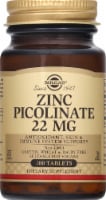 Solgar Zinc Picolinate 22mg Tablets 100 Count Perspective: Main