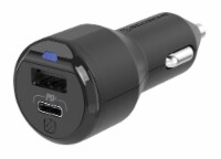 Scosche PowerVolt Certified USB Fast Car Charger - Black