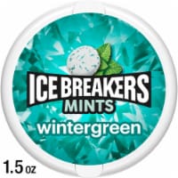 ICE BREAKERS Wintergreen Flavored Sugar Free Breath Mints Tin
