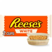 REESE'S White Creme Peanut Butter Cups Candy Pack Perspective: Main